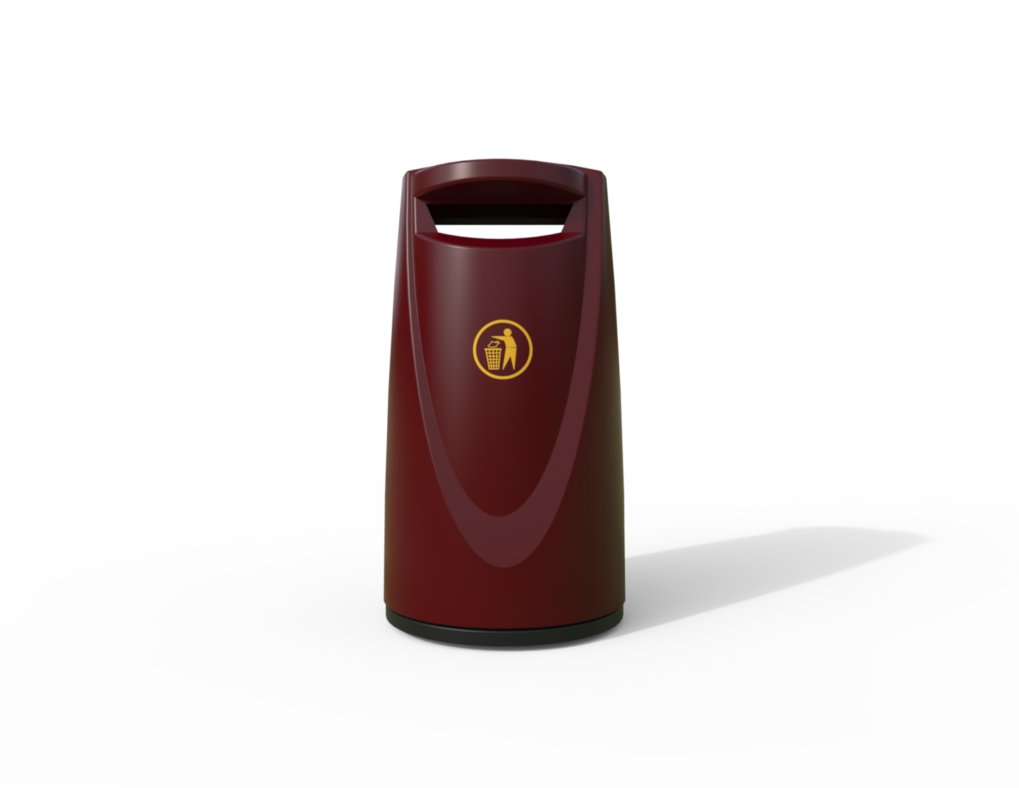 Darcy traditional Floor Mounted Litter Bin 90L | Outdoor Litterbins |
