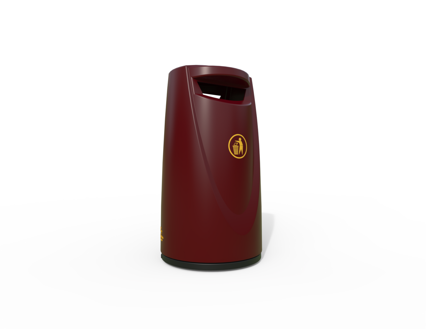 Darcy traditional Floor Mounted Litter Bin 90L | Outdoor Litterbins |