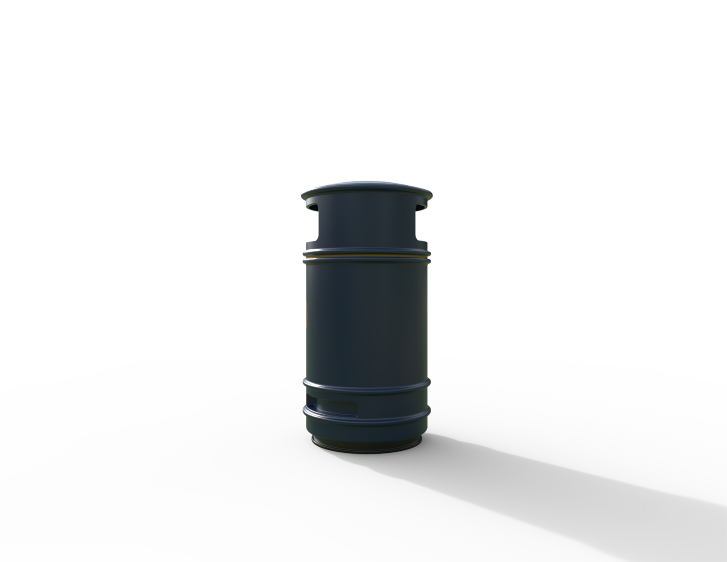 Copperfield Traditional Floor Mounted Bin 90L | Outdoor Litterbins |