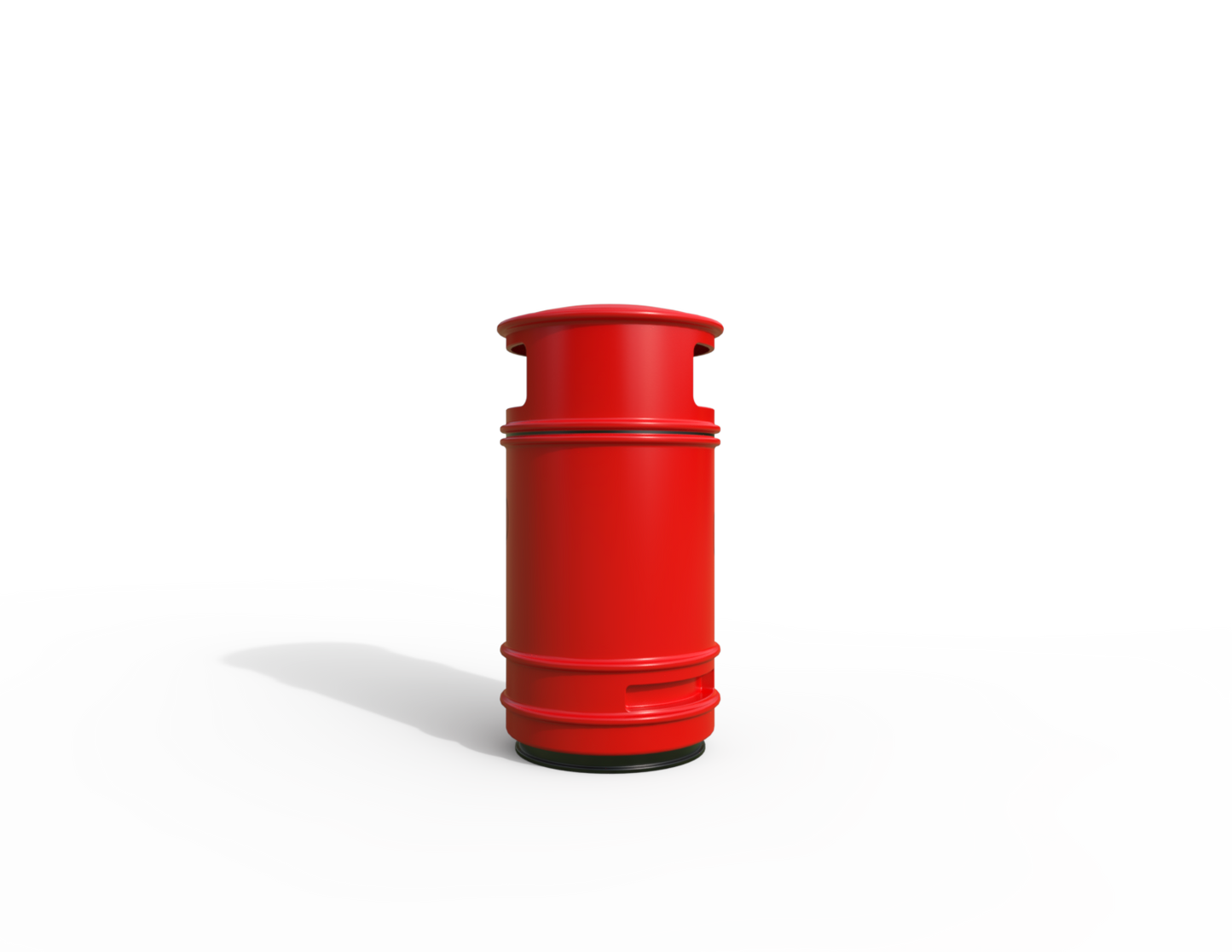Copperfield Traditional Floor Mounted Bin 90L | Outdoor Litterbins |