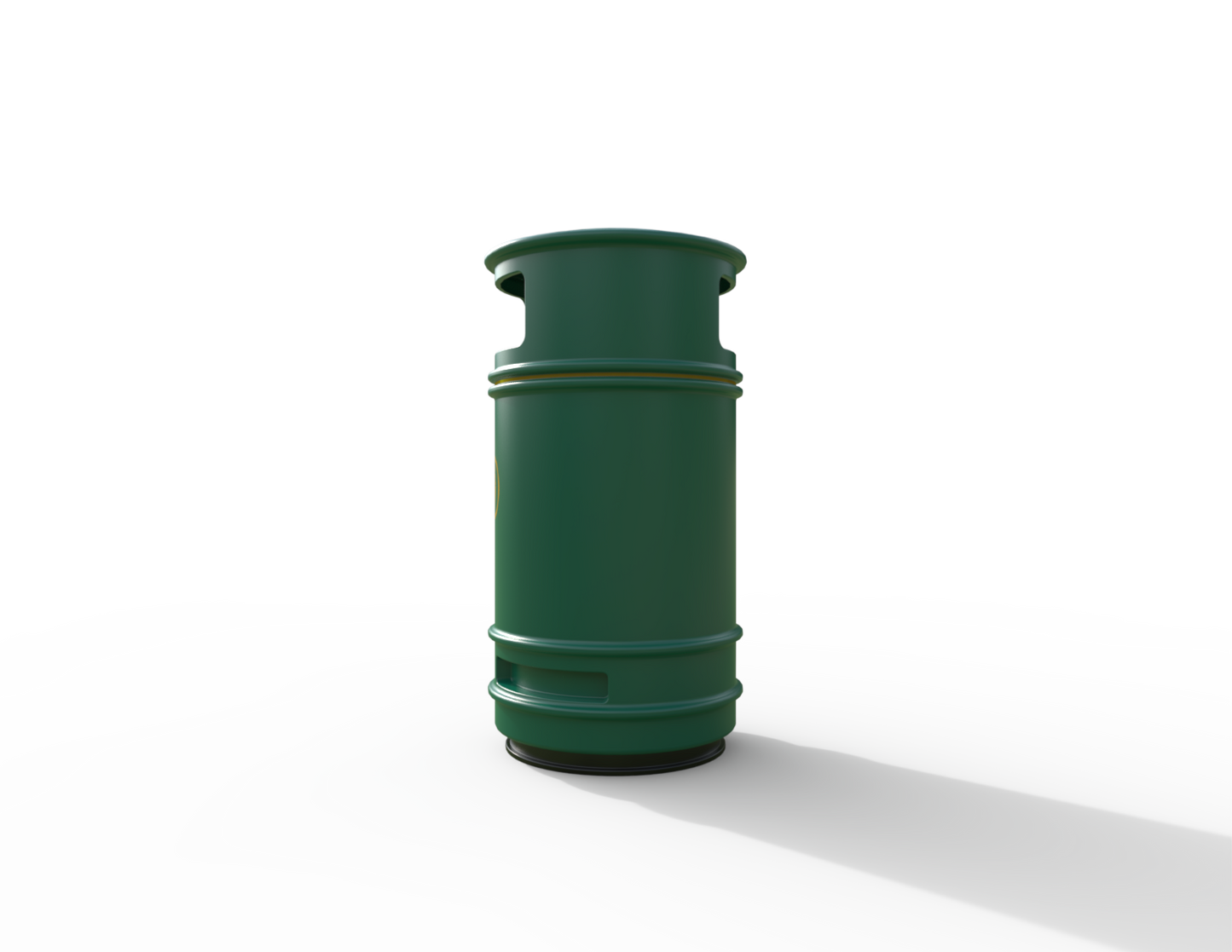 Copperfield Traditional Floor Mounted Bin 90L | Outdoor Litterbins |