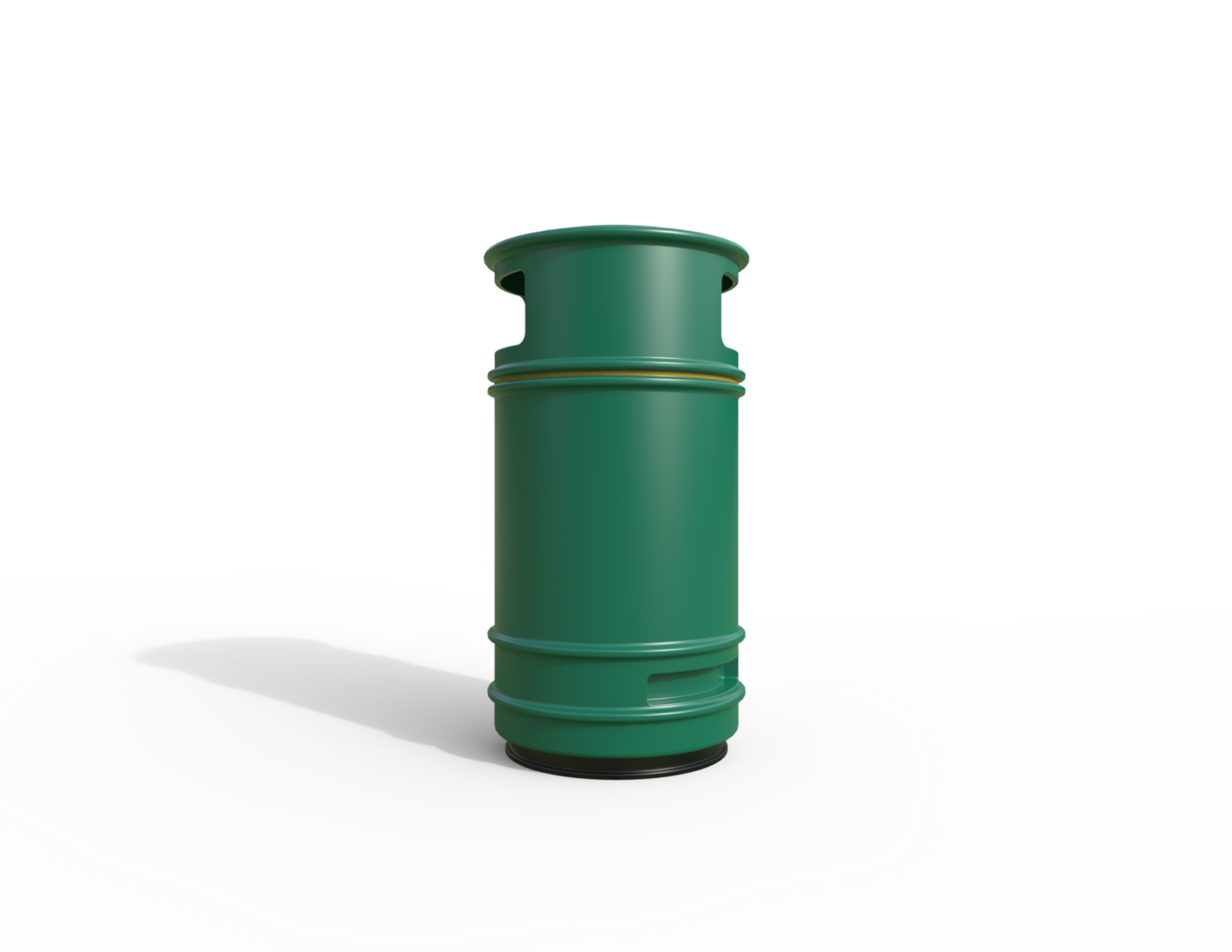 Copperfield Traditional Floor Mounted Bin 90L | Outdoor Litterbins |