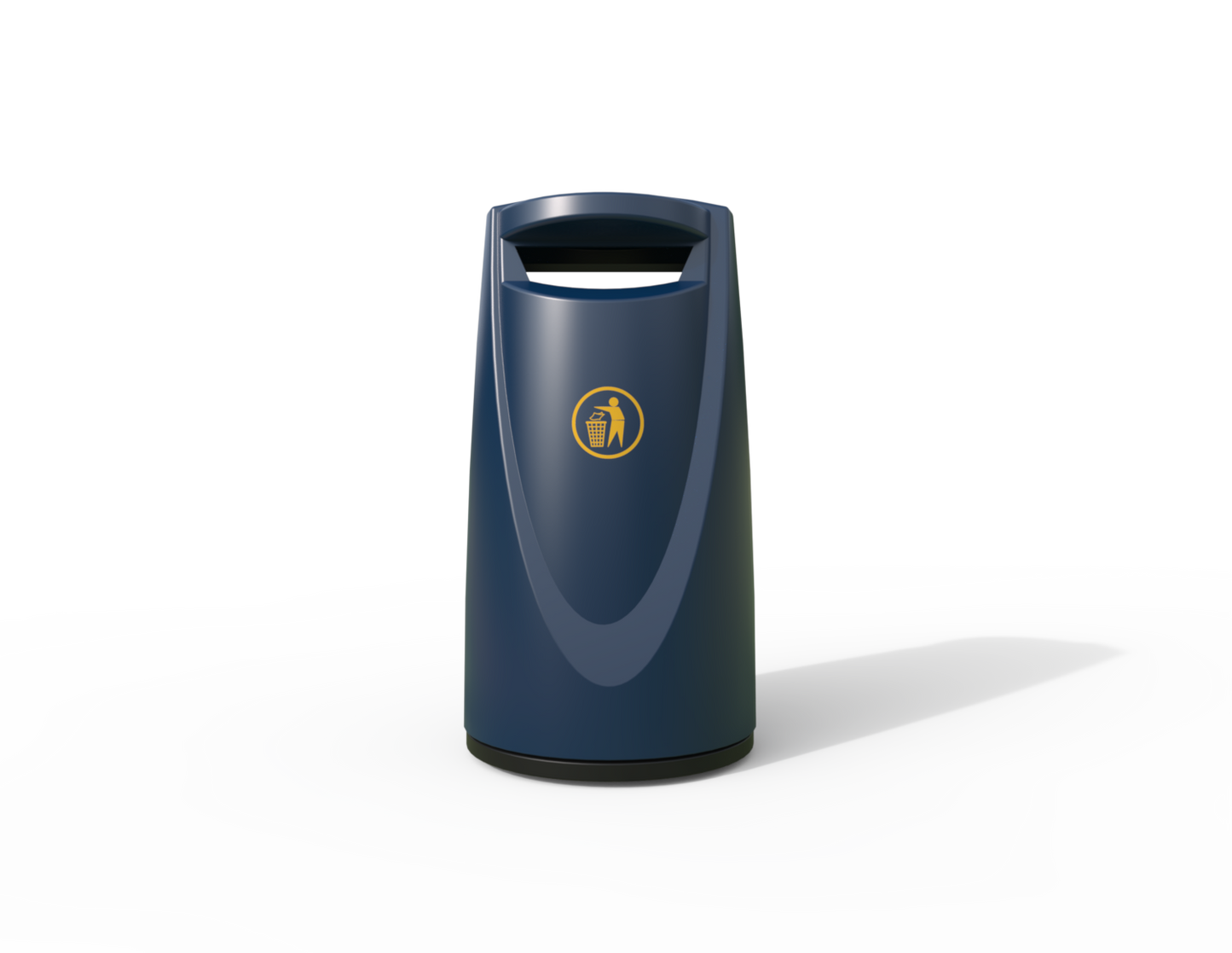 Darcy traditional Floor Mounted Litter Bin 90L | Outdoor Litterbins |
