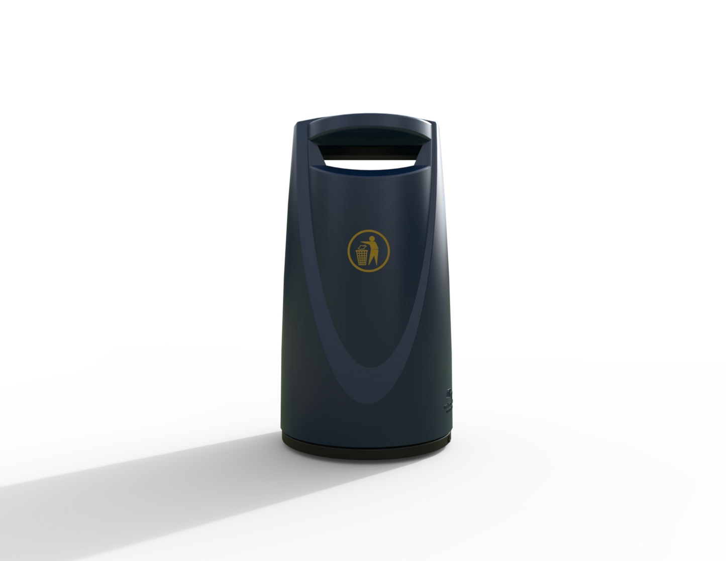 Darcy traditional Floor Mounted Litter Bin 90L | Outdoor Litterbins |