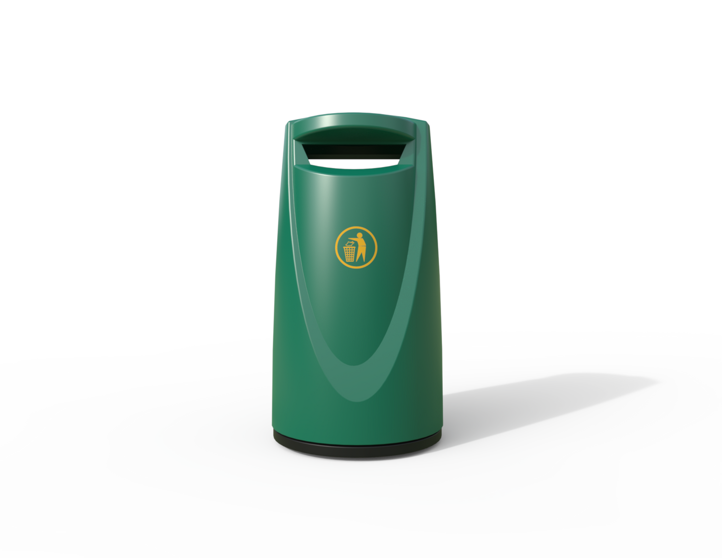 Darcy traditional Floor Mounted Litter Bin 90L | Outdoor Litterbins |