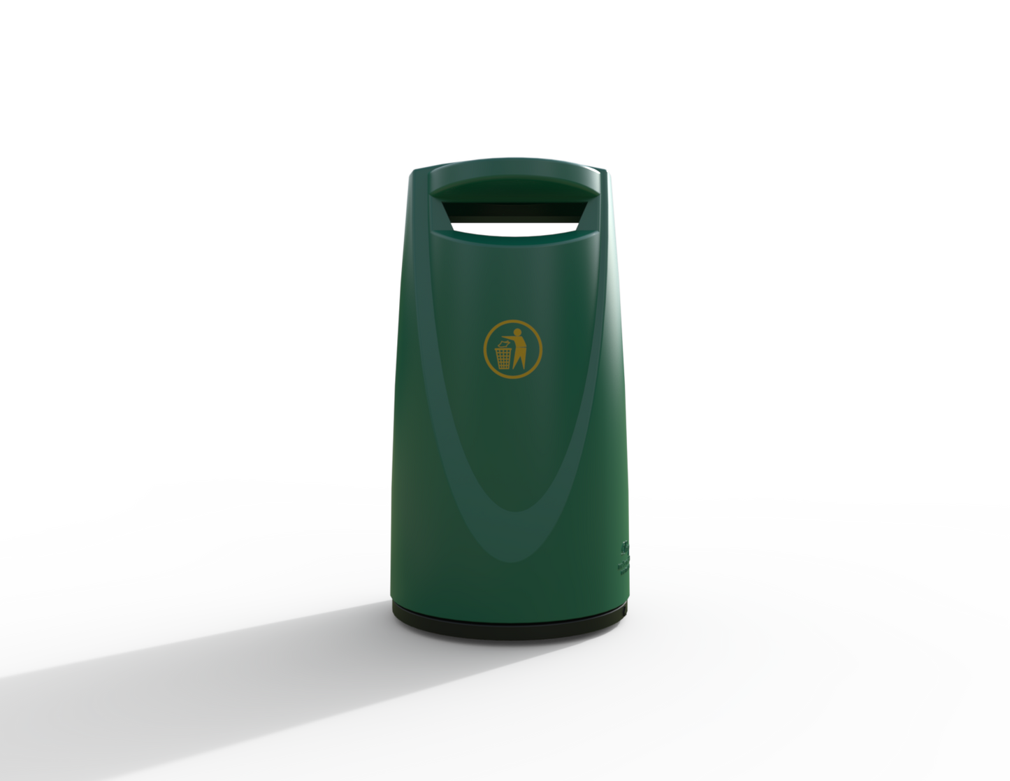 Darcy traditional Floor Mounted Litter Bin 90L | Outdoor Litterbins |
