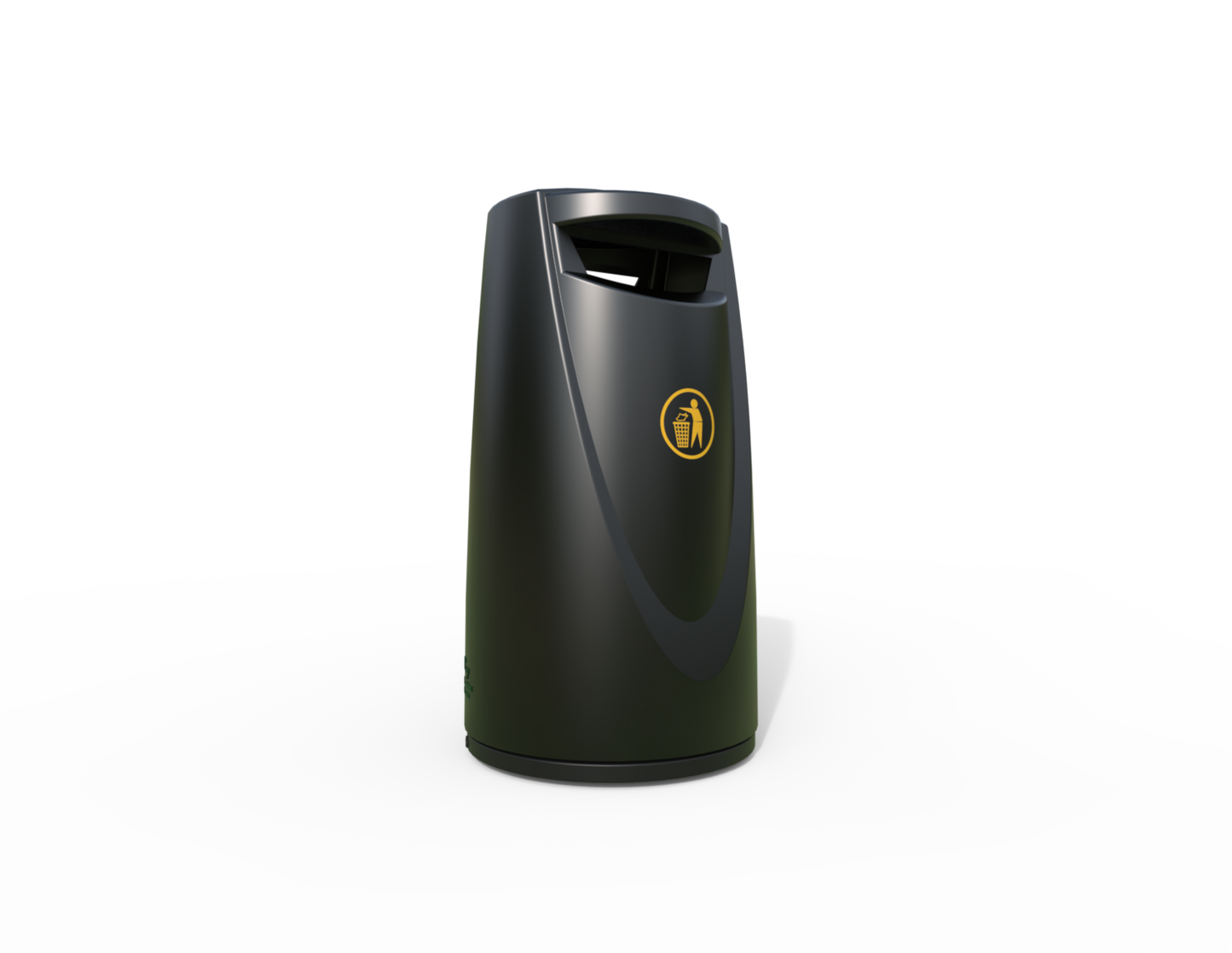 Darcy traditional Floor Mounted Litter Bin 90L | Outdoor Litterbins |