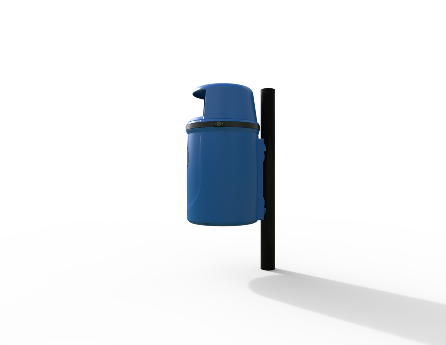 Osprey Traditional Post Mounted Litter Bin 40L | Outdoor Litterbins |