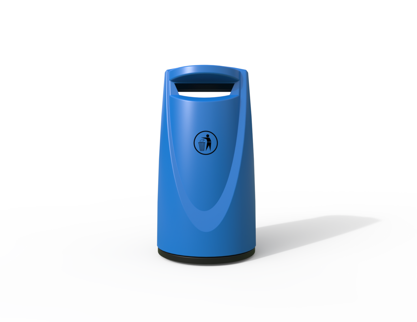 Darcy traditional Floor Mounted Litter Bin 90L | Outdoor Litterbins |