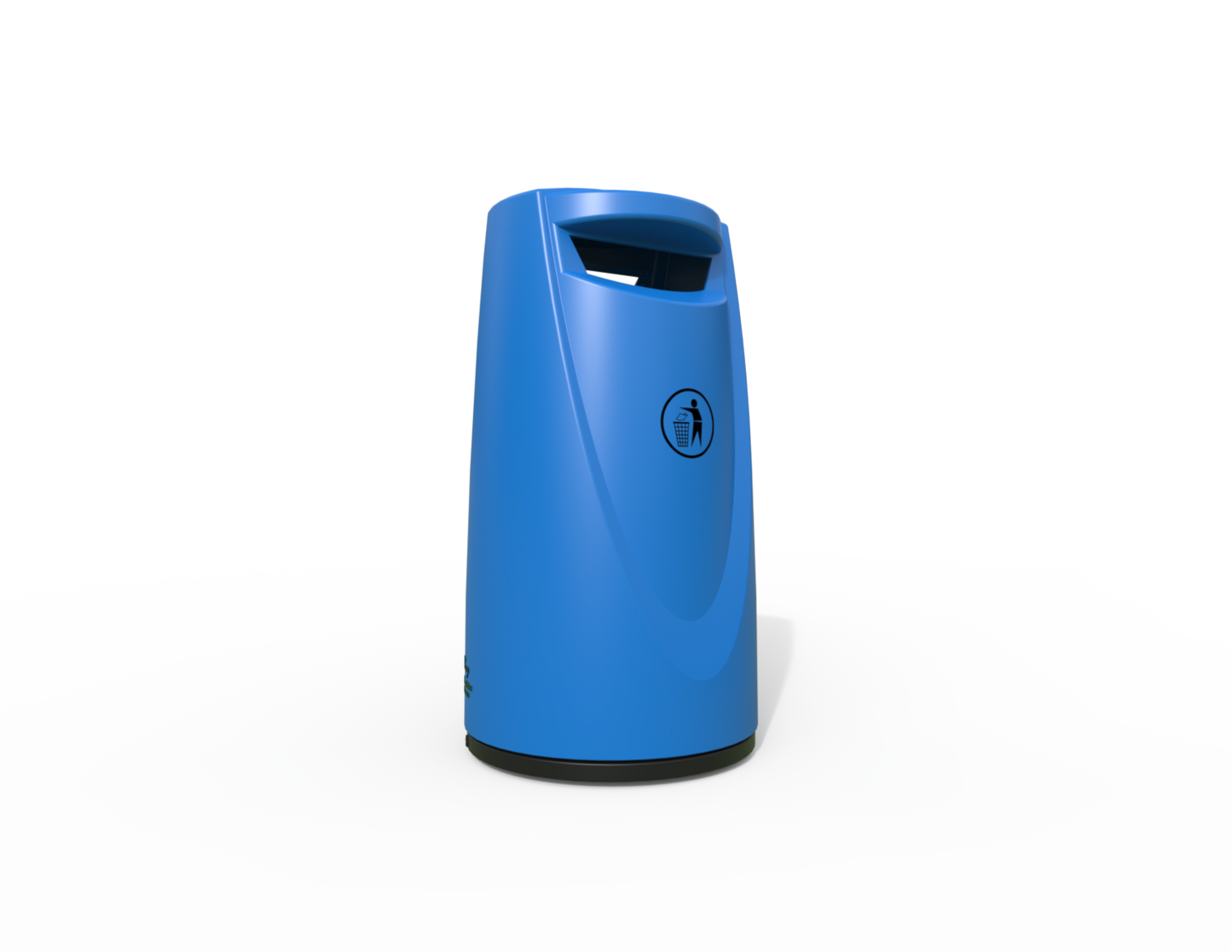 Darcy traditional Floor Mounted Litter Bin 90L | Outdoor Litterbins |