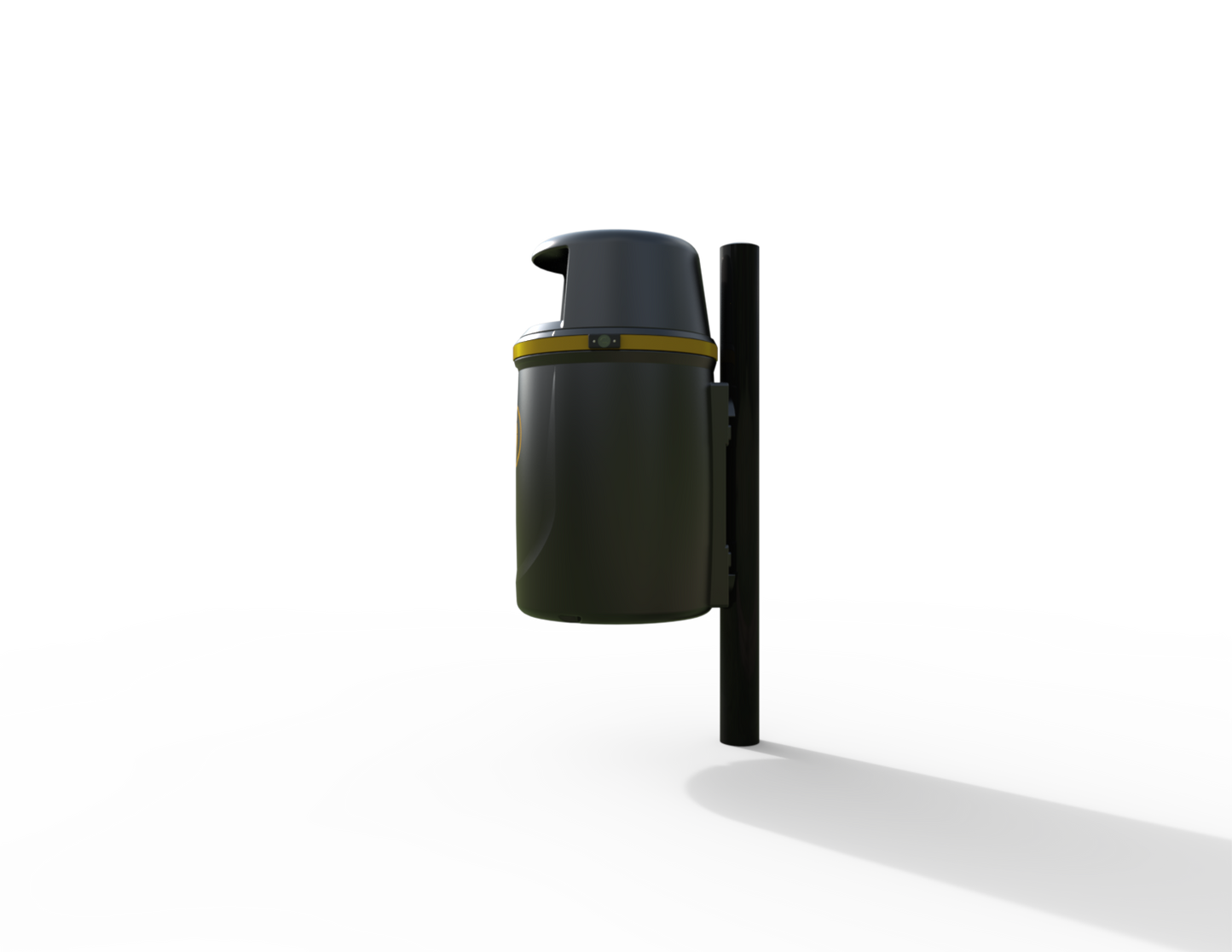 Osprey Traditional Post Mounted Litter Bin 40L | Outdoor Litterbins |