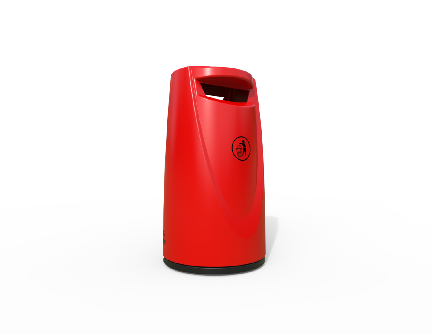 Darcy traditional Floor Mounted Litter Bin 90L | Outdoor Litterbins |