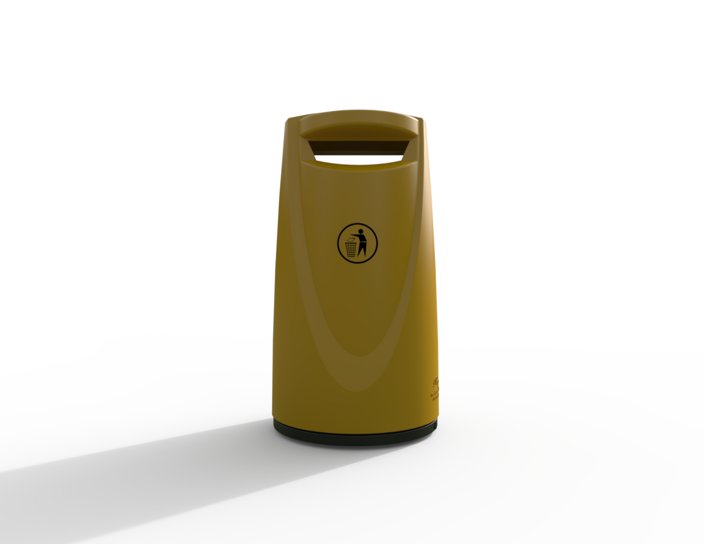 Darcy traditional Floor Mounted Litter Bin 90L | Outdoor Litterbins |