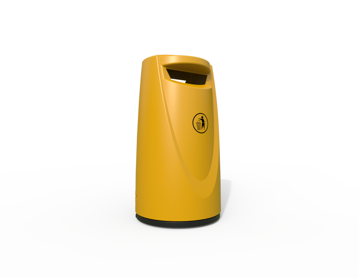 Darcy traditional Floor Mounted Litter Bin 90L | Outdoor Litterbins |