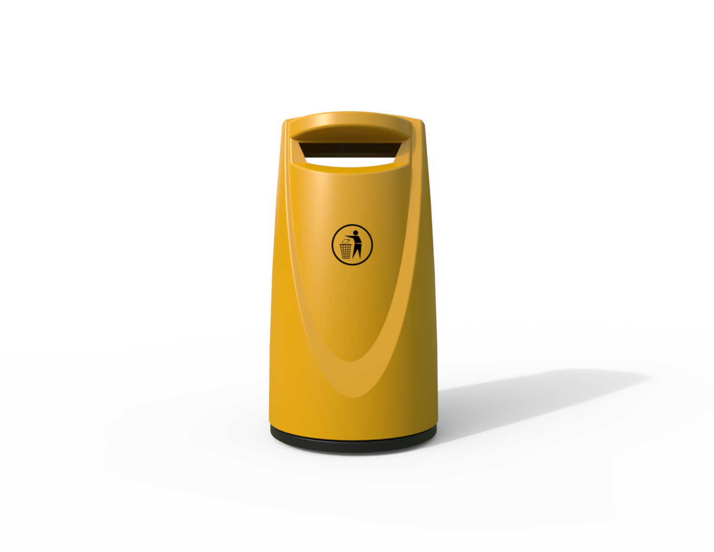 Darcy traditional Floor Mounted Litter Bin 90L | Outdoor Litterbins |