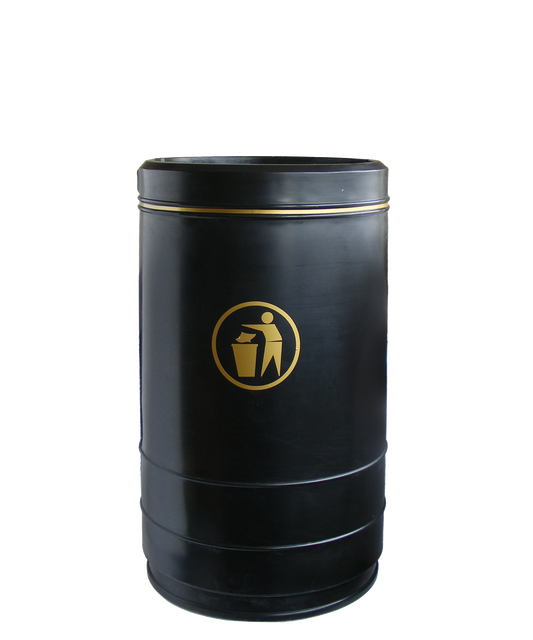 Pickwick Outdoor Litter Bin: Stylish and Efficient Waste Disposal for Parks and Streets