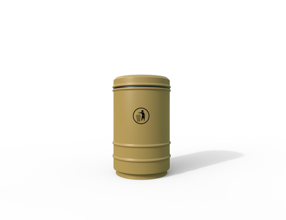 Pickwick Traditional Floor Mount Litter Bin 90L | Outdoor Litterbins |