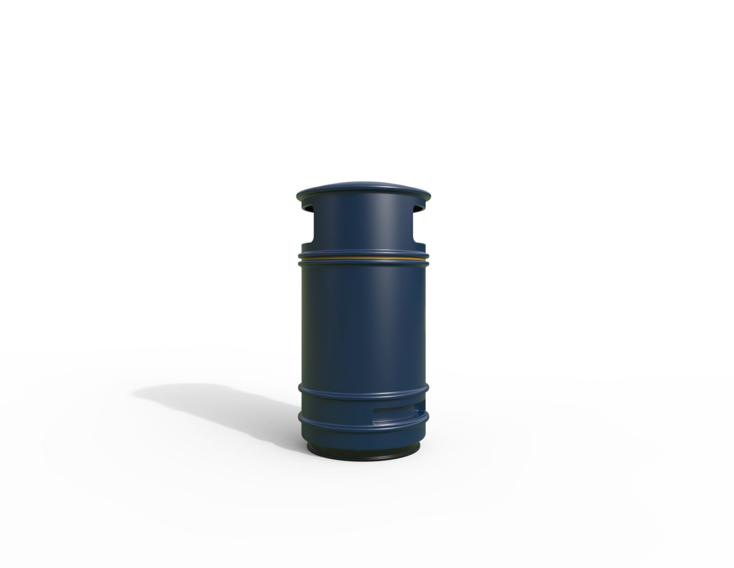Copperfield Traditional Floor Mounted Bin 90L | Outdoor Litterbins |