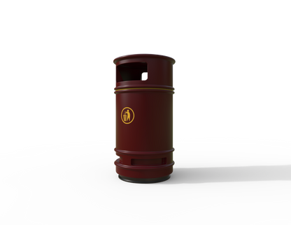 Copperfield Traditional Floor Mounted Bin 90L | Outdoor Litterbins |
