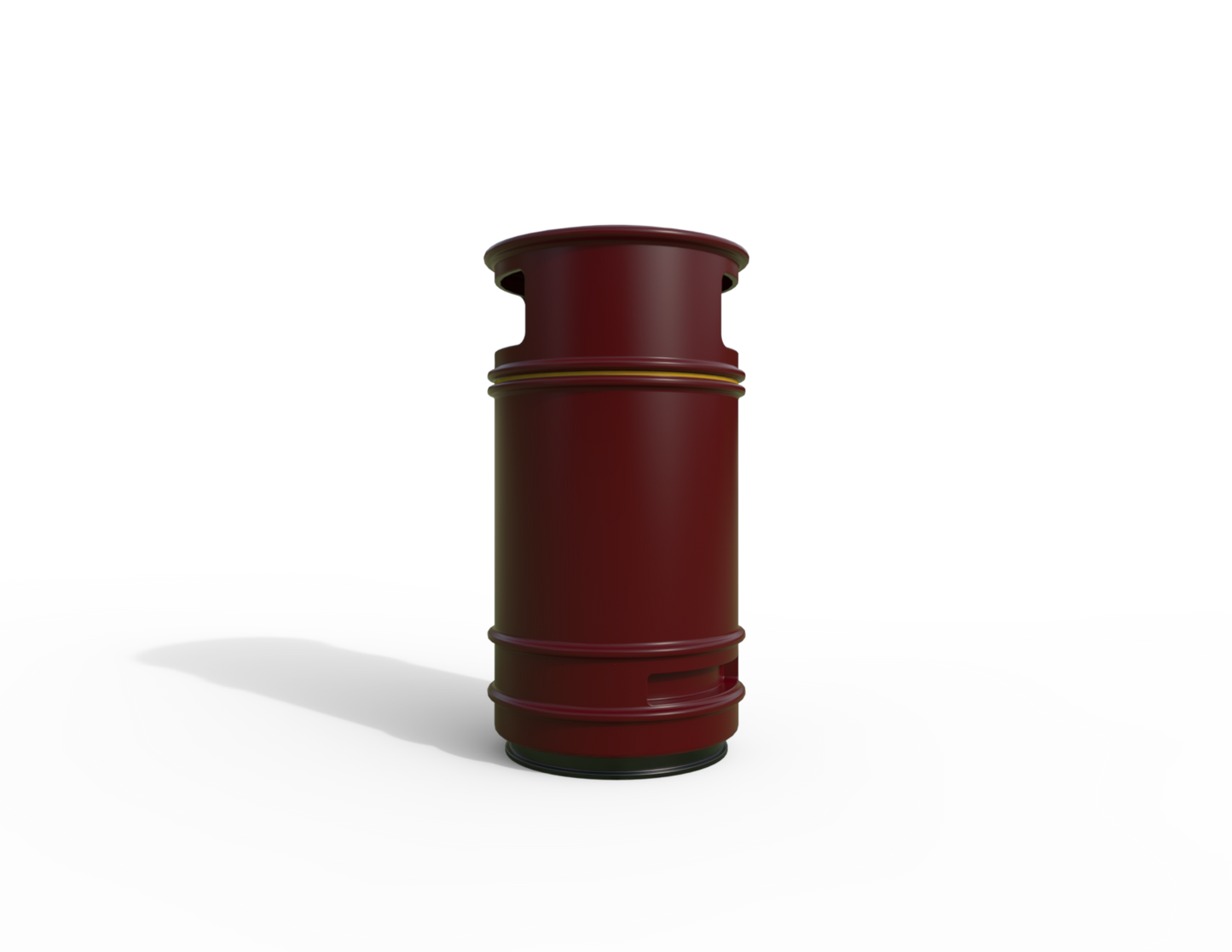 Copperfield Traditional Floor Mounted Bin 90L | Outdoor Litterbins |