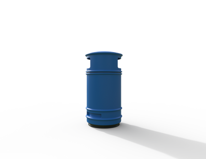 Copperfield Traditional Floor Mounted Bin 90L | Outdoor Litterbins |
