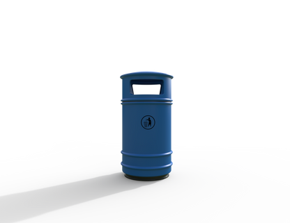 Copperfield Traditional Floor Mounted Bin 90L | Outdoor Litterbins |