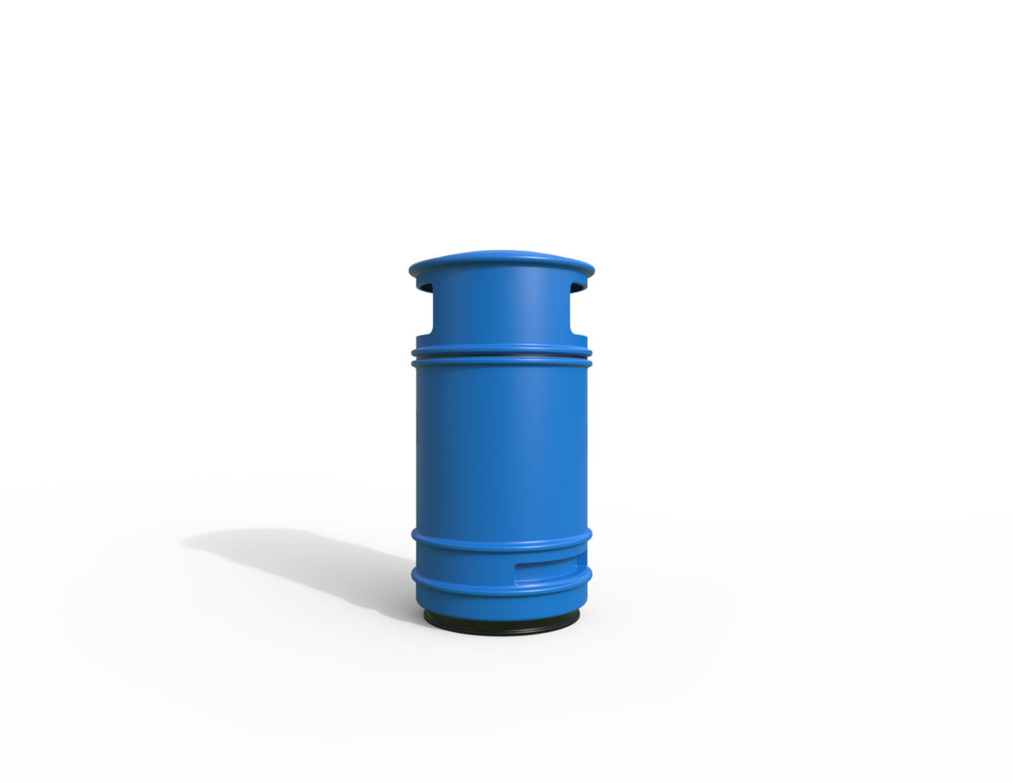 Copperfield Traditional Floor Mounted Bin 90L | Outdoor Litterbins |