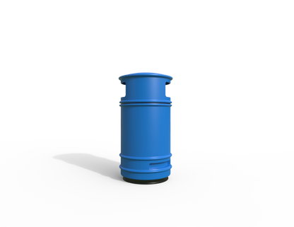 Copperfield Traditional Floor Mounted Bin 90L | Outdoor Litterbins |