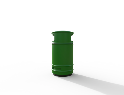 Copperfield Traditional Floor Mounted Bin 90L | Outdoor Litterbins |