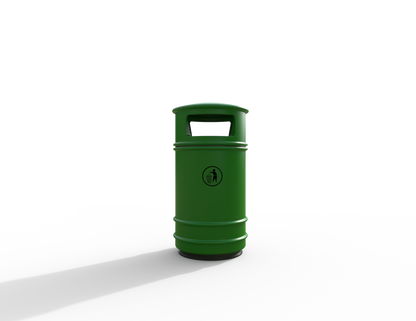 Copperfield Traditional Floor Mounted Bin 90L | Outdoor Litterbins |