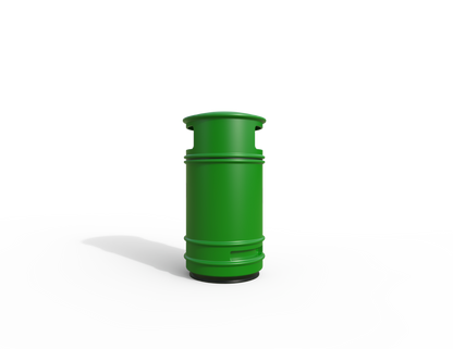 Copperfield Traditional Floor Mounted Bin 90L | Outdoor Litterbins |