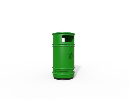 Copperfield Traditional Floor Mounted Bin 90L | Outdoor Litterbins |