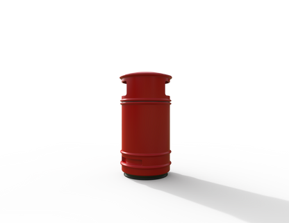 Copperfield Traditional Floor Mounted Bin 90L | Outdoor Litterbins |
