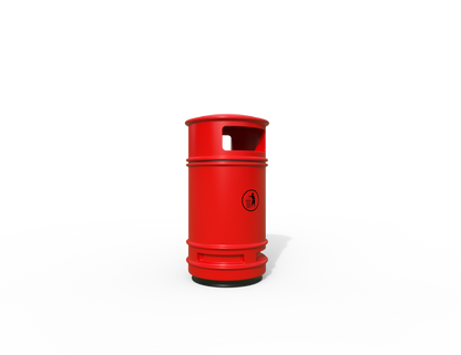 Copperfield Traditional Floor Mounted Bin 90L | Outdoor Litterbins |