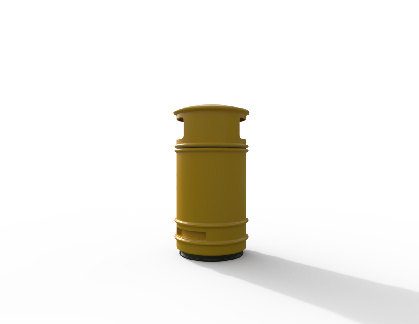 Copperfield Traditional Floor Mounted Bin 90L | Outdoor Litterbins |