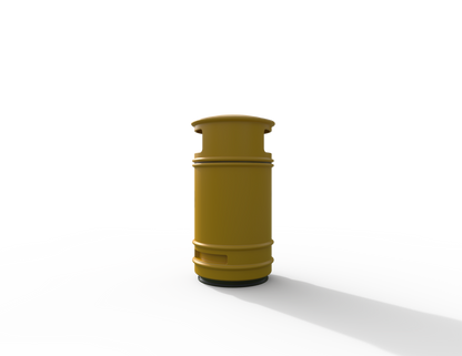 Copperfield Traditional Floor Mounted Bin 90L | Outdoor Litterbins |