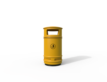 Copperfield Traditional Floor Mounted Bin 90L | Outdoor Litterbins |