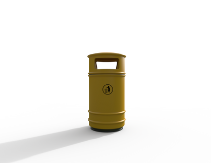 Copperfield Traditional Floor Mounted Bin 90L | Outdoor Litterbins |