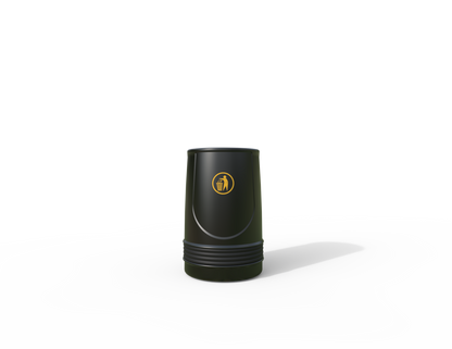 Falcon Traditional Floor Mounted Litter Bin 90L | Outdoor Litterbins |