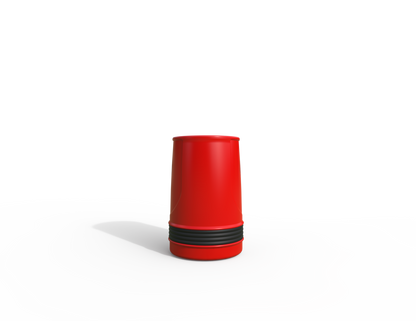Falcon Traditional Floor Mounted Litter Bin 90L | Outdoor Litterbins |