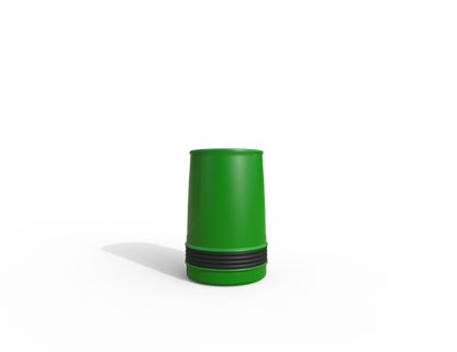 Falcon Traditional Floor Mounted Litter Bin 90L | Outdoor Litterbins |