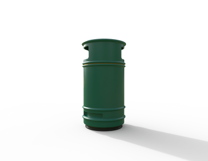 Copperfield Traditional Floor Mounted Bin 90L | Outdoor Litterbins |