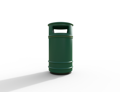 Copperfield Traditional Floor Mounted Bin 90L | Outdoor Litterbins |