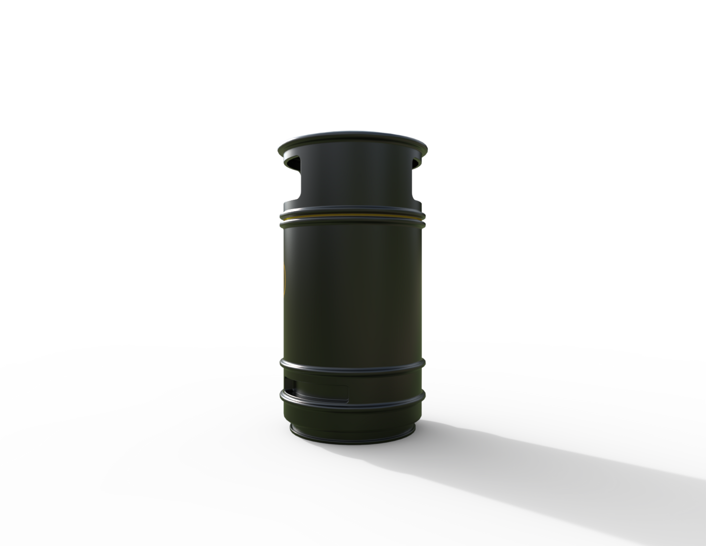 Copperfield Traditional Floor Mounted Bin 90L | Outdoor Litterbins |