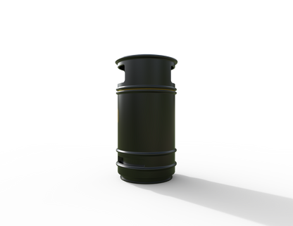 Copperfield Traditional Floor Mounted Bin 90L | Outdoor Litterbins |