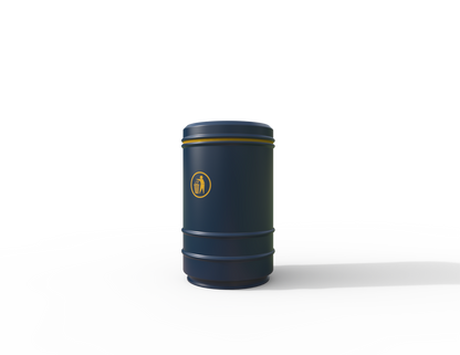 Pickwick Traditional Floor Mount Litter Bin 90L | Outdoor Litterbins |