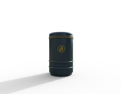 Pickwick Traditional Floor Mount Litter Bin 90L | Outdoor Litterbins |