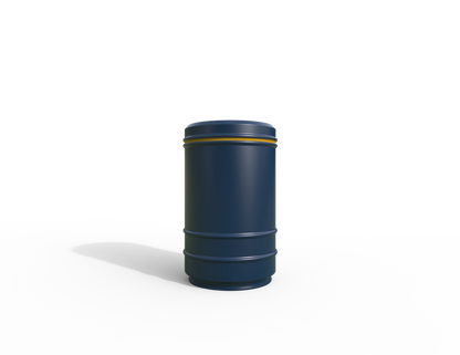 Pickwick Traditional Floor Mount Litter Bin 90L | Outdoor Litterbins |