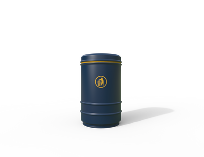 Pickwick Traditional Floor Mount Litter Bin 90L | Outdoor Litterbins |