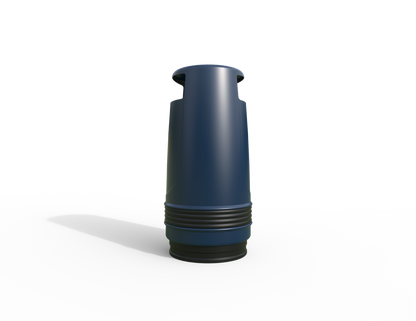 Merlin Traditional Floor Mounted Litter Bin 90L | Outdoor Litterbins |